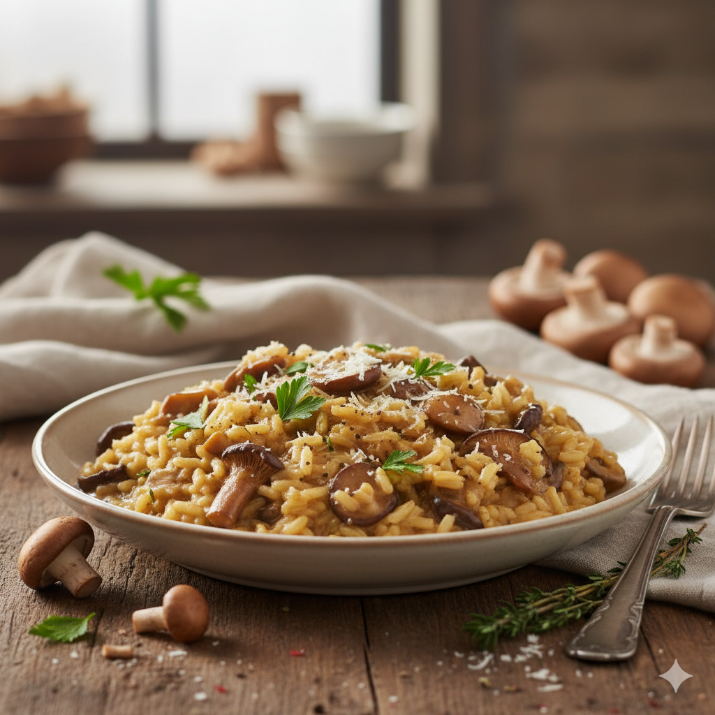 Mushroom Risotto